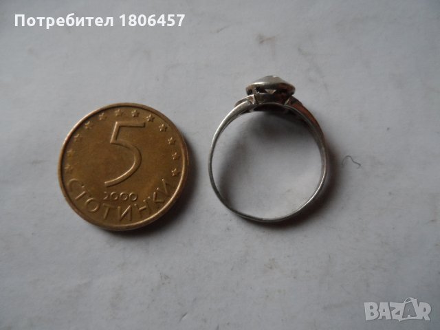 сребърен пръстен 2, снимка 4 - Пръстени - 31538822