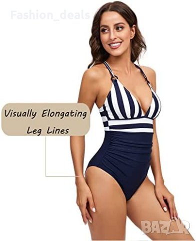 Нов дамски цял бански костюм кръстосани презрамки за море плаж басейн, снимка 3 - Други - 40187092