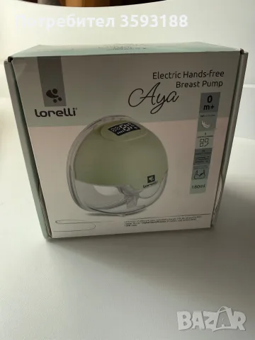 Електрическа помпа за кърма Lorelli - Hands Free, снимка 3 - Друга електроника - 56442128