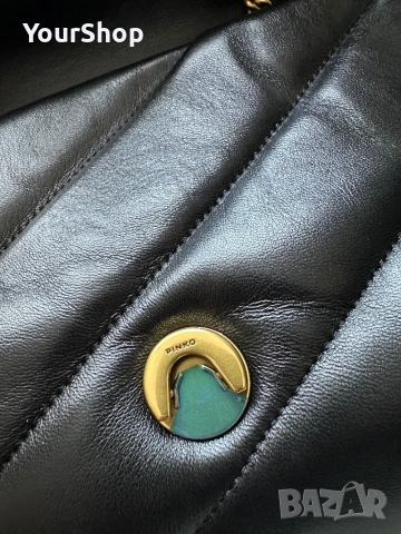 Дамска чанта Pinko Love Classic Puff чисто нова, снимка 7 - Чанти - 54061350