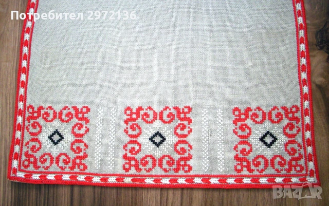 Тишлайфер българска шевица ръчна бродерия везба, снимка 2 - Покривки за маси - 53094734