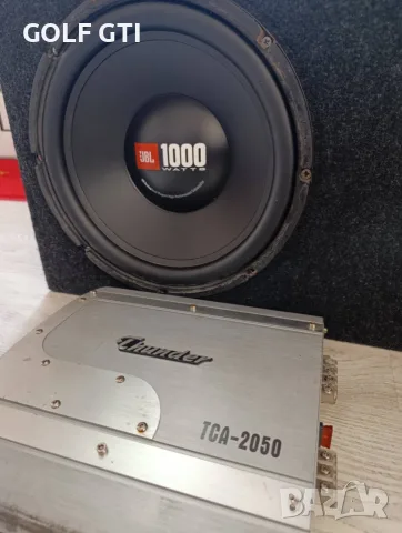 Бас JBL 12 + усилвател, снимка 4 - Тонколони - 56152338