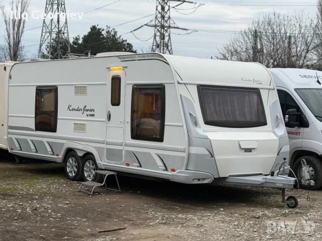 Каравана LMC Kondor Junior by LORD-ФРЕНСКА СПАЛНЯ/2.50-Широка/КЛИМАТИК/СОЛАР/ИНВЕРТОР(3kw)TOP