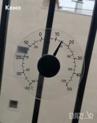 Термометър външен за прозорец/стъкло, снимка 2 - Други стоки за дома - 31813267