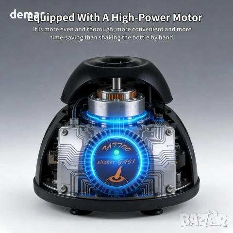 Мини вихров миксер с функция за докосване, 5200 об/мин 30 мл, снимка 6 - Други стоки за дома - 54065425