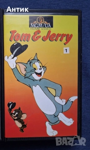 Видеокасета VHS Том и Джери Анимация