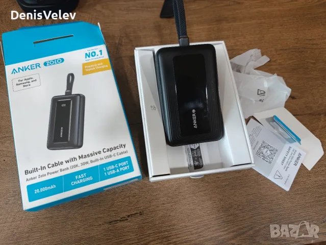 Anker Zolo 20000Mah 30W външна батерия