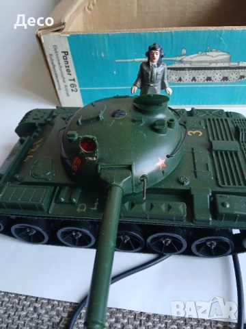 Anker стара пластмасова ГДР играчка танк., снимка 6 - Колекции - 53340795