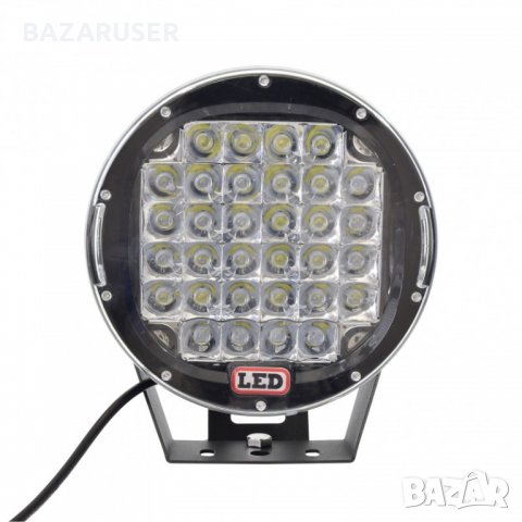 Водоустойчив Метален Халоген Стъклен обектив 12/24V  LED-C96-CR черен-пита 185W (1бр.) -/250761, снимка 4 - Аксесоари и консумативи - 30700359