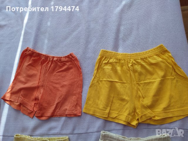 9 бр. къси панталонки за 15 лв., снимка 2 - Детски къси панталони - 34541815