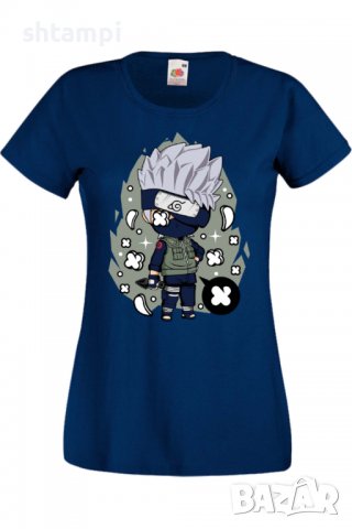 Дамска тениска Naruto Kakashi 01,Анимация,игра,Празник,Повод.