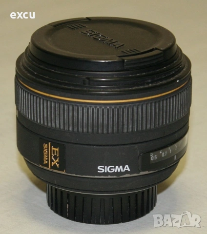 Обектив Sigma AF 30mm F1.4 за Nikon, снимка 2 - Обективи и филтри - 54266840