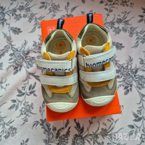 Обувки Биомеханикс от естествен велур и текстил, 22 номер, снимка 1