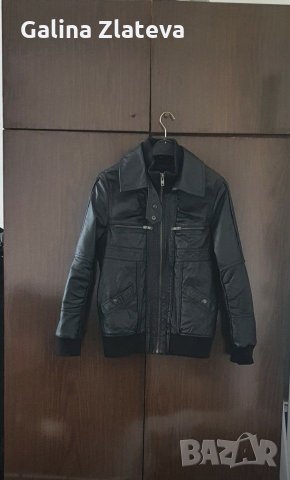  Яке Only от естествена кожа, снимка 2 - Якета - 29863065