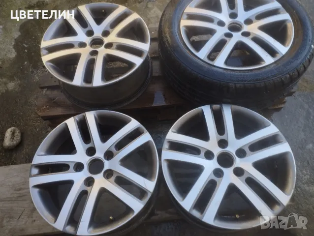 Джанти16 за Vw Golf,Touran,Passat,Jetta,Golf+5*112, снимка 1 - Гуми и джанти - 49248428