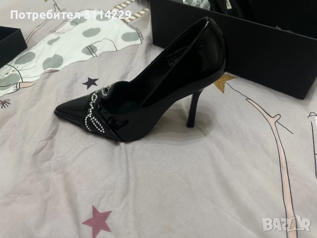 Нови обувки Karl, снимка 3 - Дамски обувки на ток - 52991259