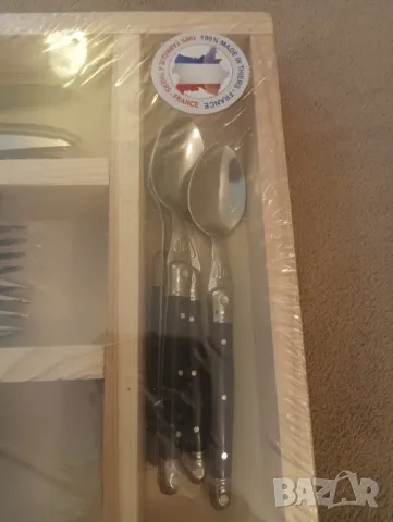 Комплект прибори за сервиране хранене 16 части Laguiole, Thiers, Франция. , снимка 5 - Прибори за хранене, готвене и сервиране - 48811263