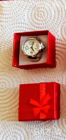 Пръстен-часовник функциониращ с капаче !, снимка 11 - Други - 50099417