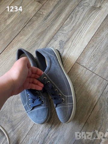 Дамски спортни обувки Legero естествен велур 41 номер, снимка 4 - Дамски ежедневни обувки - 54096842