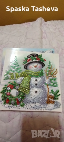 Коледни картички , снимка 5 - Коледни подаръци - 52617842