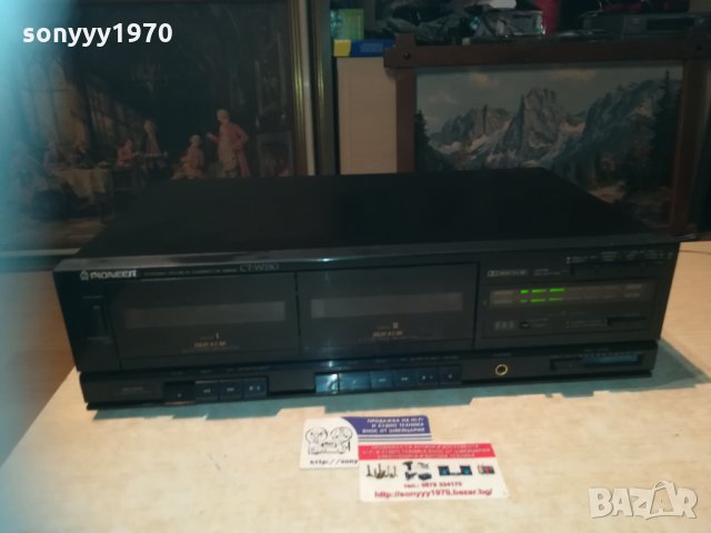 PIONEER-ДВОЕН ДЕК 0801210843, снимка 8 - Декове - 31347601