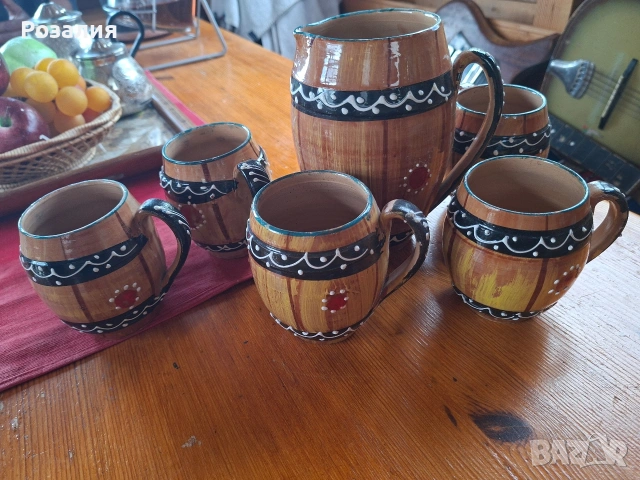 Керамичен сервиз, снимка 2 - Сервизи - 54244295