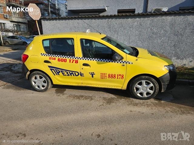 Dacia Sandero 1.2 - Taxi - Газ, снимка 2 - Автомобили и джипове - 52978527