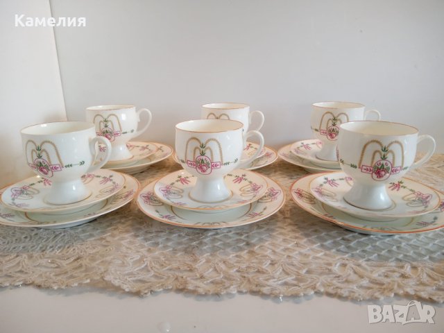 Руски порцелан , снимка 8 - Чаши - 42290205