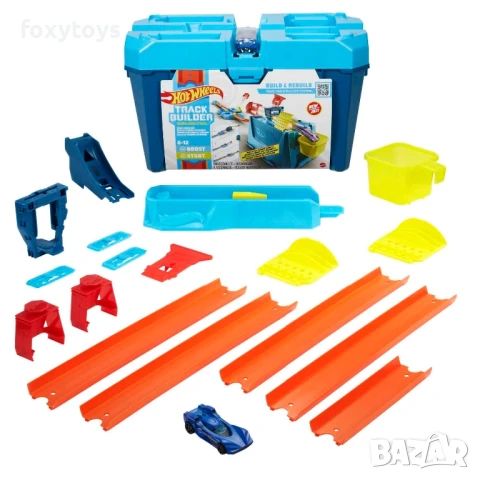 Игрален комплект в кутия - Hot Wheels писта за каскади, снимка 6 - Коли, камиони, мотори, писти - 46265079