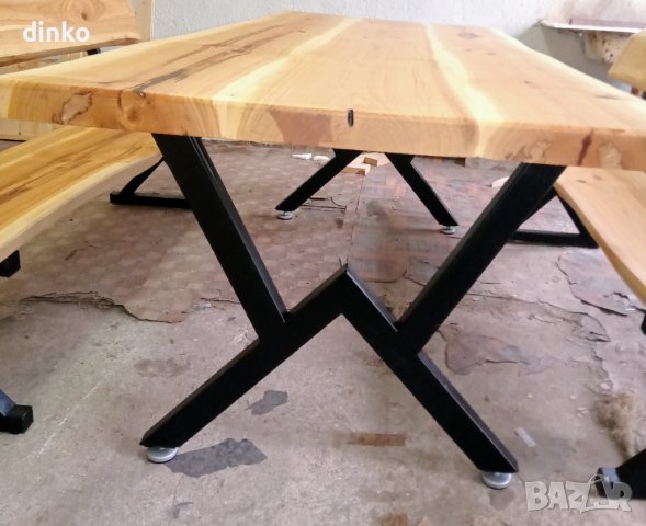 Плот за маса от дъб, масив, снимка 4 - Маси - 35256095