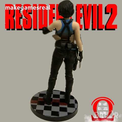Екшън фигура Resident Evil 2 - Jill Valentine, снимка 2 - Аксесоари - 54242165