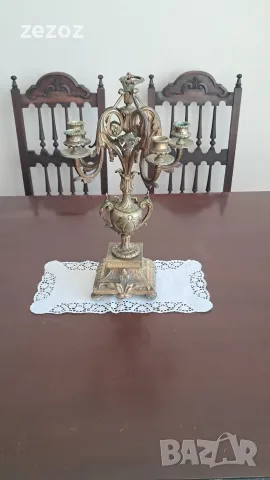 Свещник месинг Ар Нуво