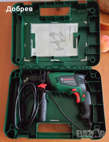 НОВИ: Bosch Universal Impact 700W в куфар. BOSCH IXO 6 Classic с кабел, зарядно, битове., снимка 5 - Бормашини - 52204545
