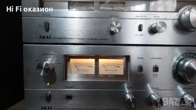 AKAI AM-2450 AKAI AT-2450, снимка 4 - Ресийвъри, усилватели, смесителни пултове - 48640722