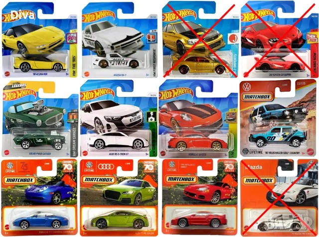  % ПРОМОЦИЯ % Hot Wheels Matchbox колички Honda Nissan Mitsubishi и др., снимка 7 - Колекции - 27973903