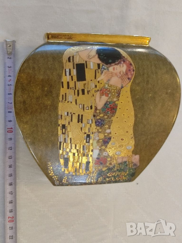 Ваза - Целувката - на Густав Климт. , снимка 11 - Вази - 36409010