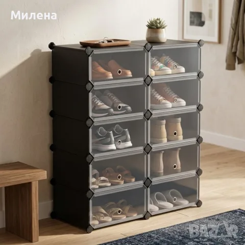 модулен шкаф за обувки, снимка 2 - Шкафове - 55988306