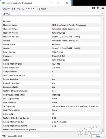 Видео карта AMD Radeon Sapphire HD 5670 HDMI 1024MB GDDR5 128bit PCI-E, снимка 14 - Видеокарти - 38336576