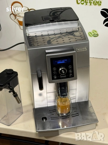 Кафемашина кафе автомат delonghi magnifica cappuccino с гаранция, снимка 7 - Кафемашини - 53376978