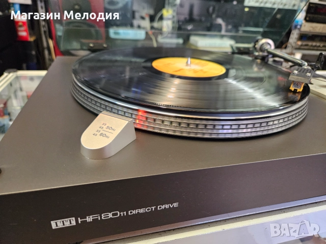 Грамофон ITT HiFi 8011 Direct Drive В отлично техническо и визуално състояние., снимка 3 - Грамофони - 52550316