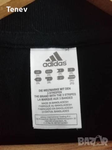 AC Milan Adidas 2XL памучна оригинална поло черна тениска Милан Supporters XXL , снимка 7 - Тениски - 50569795