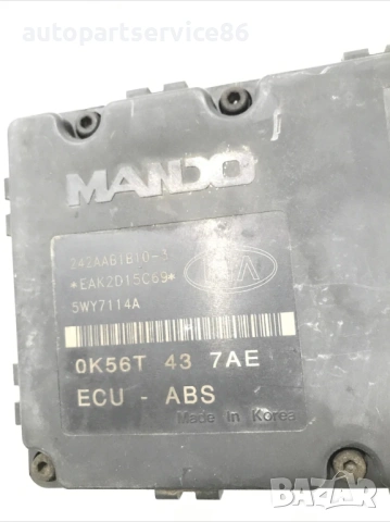 ABS помпа за KIA Sedona 2.9 CRDi (2002–2006) 0K56T437AE, снимка 3 - Части - 53285856