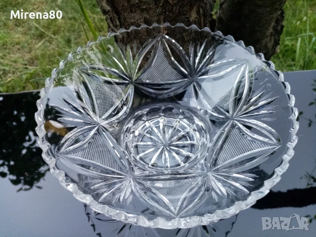 Българска кристална фруктиера, снимка 2 - Други - 50849398