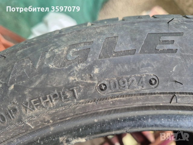 Летни гуми 245х45х18, снимка 2 - Гуми и джанти - 54166111