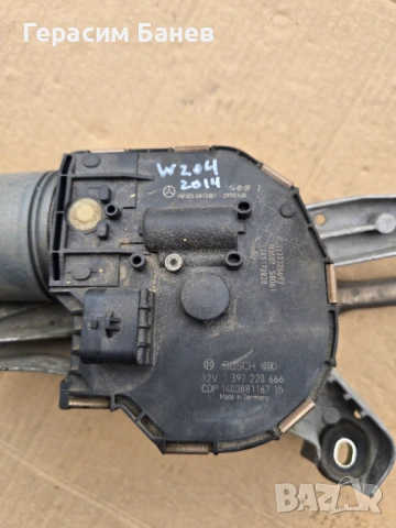3397021440 МЕХАНИЗЪМ / МОТОРЧЕ ПРЕДНИ ЧИСТАЧКИ OEM MERCEDES W204 OM651 2014, снимка 2 - Части - 54274815