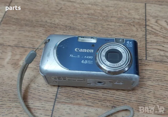 Стар Фотоапарат Canon PowerShot A430, снимка 2 - Фотоапарати - 56264839