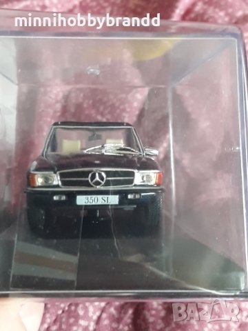 Mercedes Benz 1.43 350 SL 1971 Ixo Deagostini, снимка 2 - Колекции - 42875152
