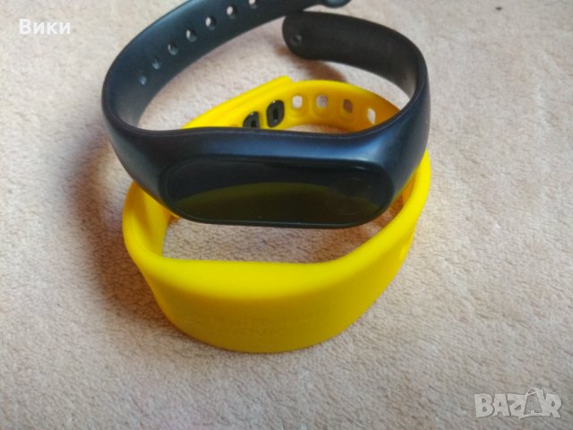 Фитнес гривна Xiaomi Mi Band 2, Fitness Monitor, HR, Черна, снимка 1