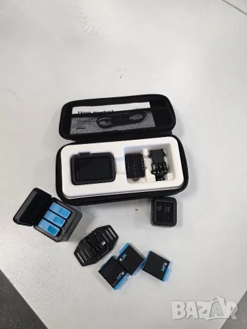 GoPro 10 Black + Оригинален калъф + Аксесоари, снимка 2 - Камери - 55991214