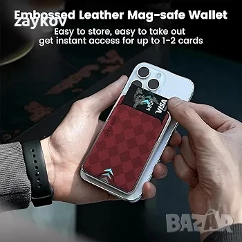 LUCKYDUO 5000mAh Безжично преносимо зарядно с портфейл за iPhone

, снимка 5 - Друга електроника - 50551736